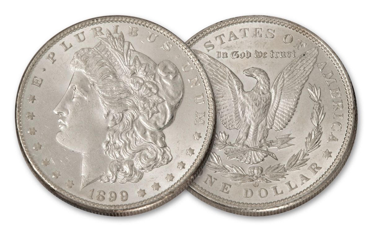 US Morgan Silver Dollar VF - Pre 1900